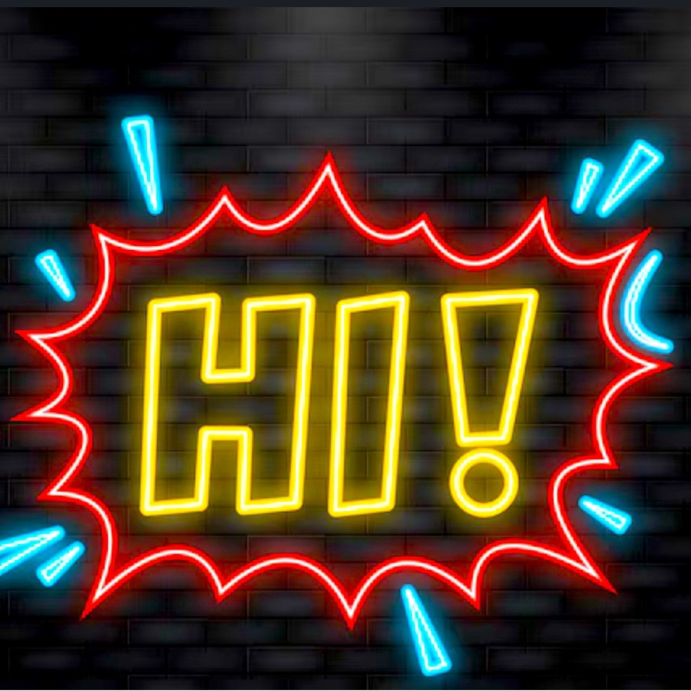 👋🏻🙈🙌🏻⚡️Just wanted to say HI 👋🏻